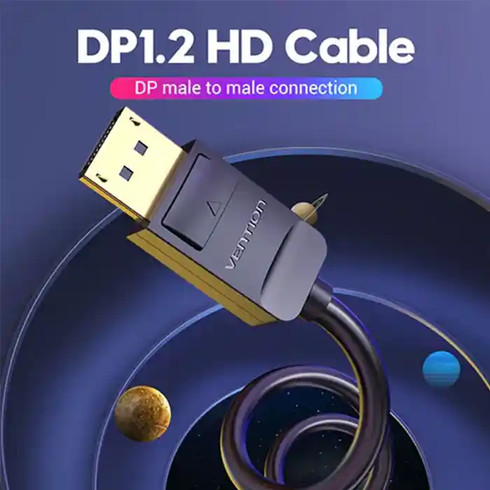 Vention HACBJ Male to Male 5M DP Cable